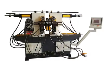 Двухголовый трубогибочный станок для изгибания круглых труб и стержней