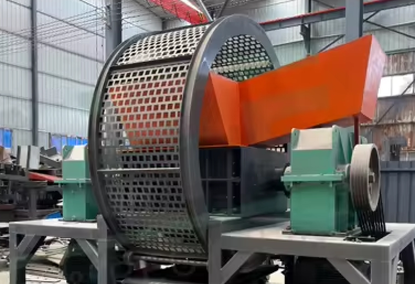 Измельчитель отработанных шин